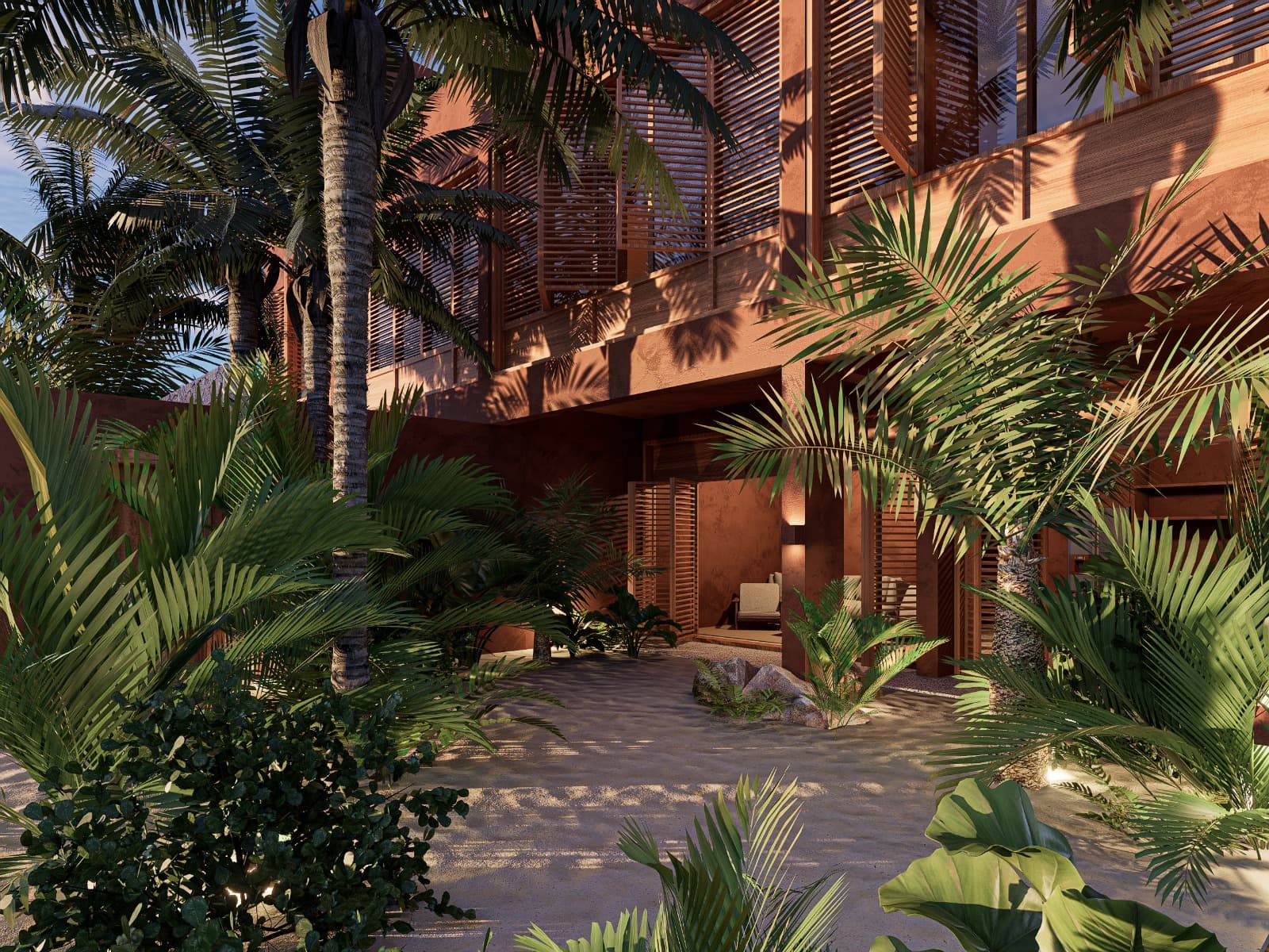 Villa DM interior view