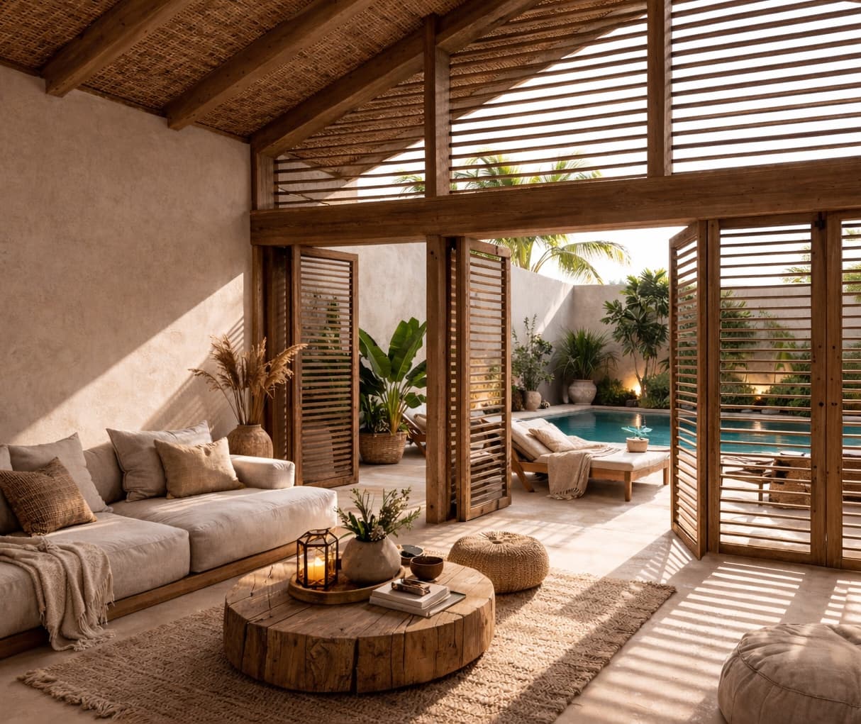 Villa D1 interior view