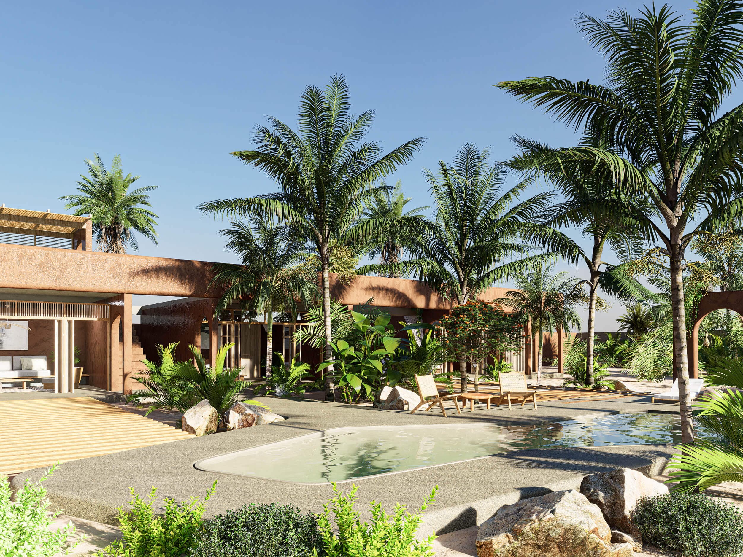 Villa DC exterior render